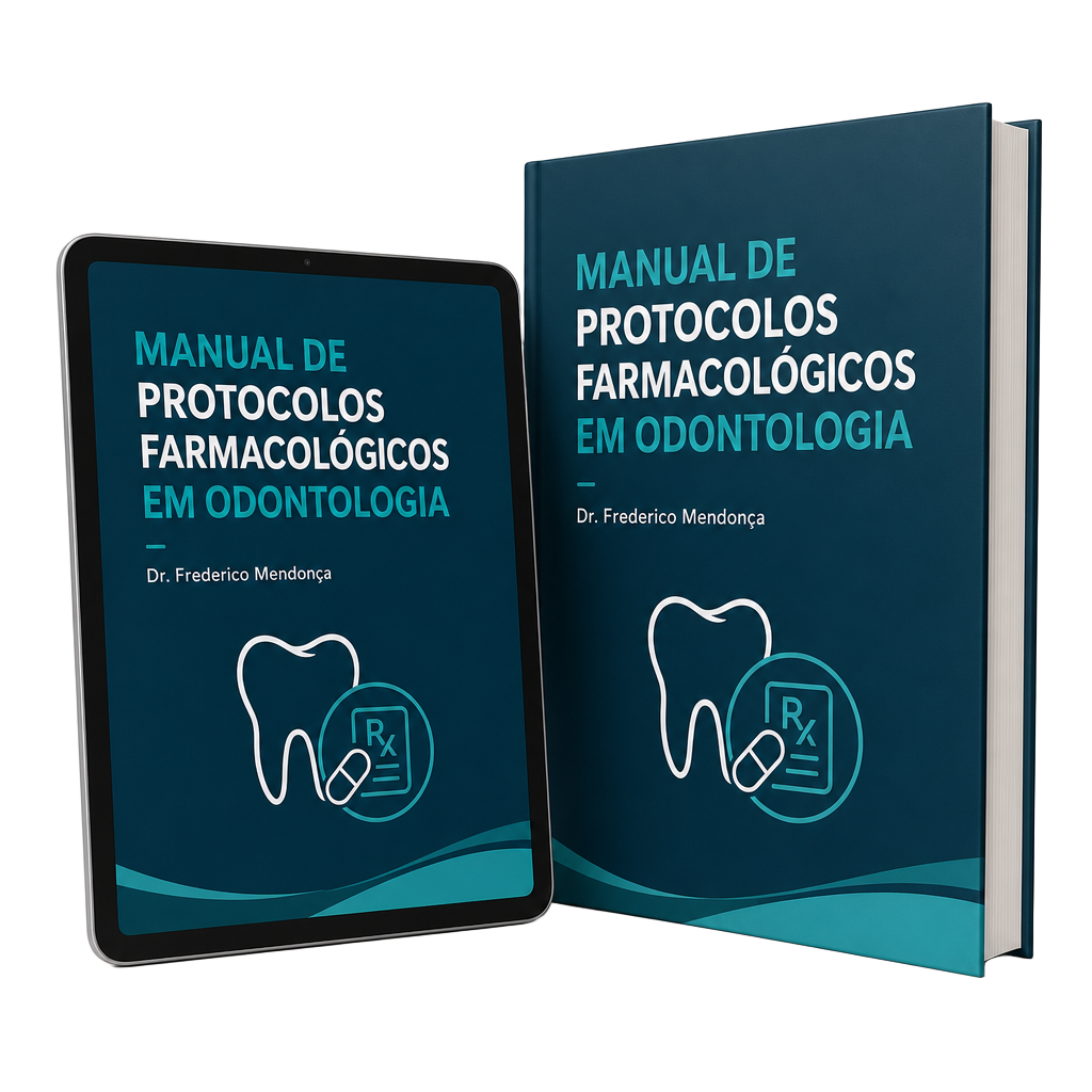 Capa do e-book Manual de Protocolos Farmacológicos em Odontologia
